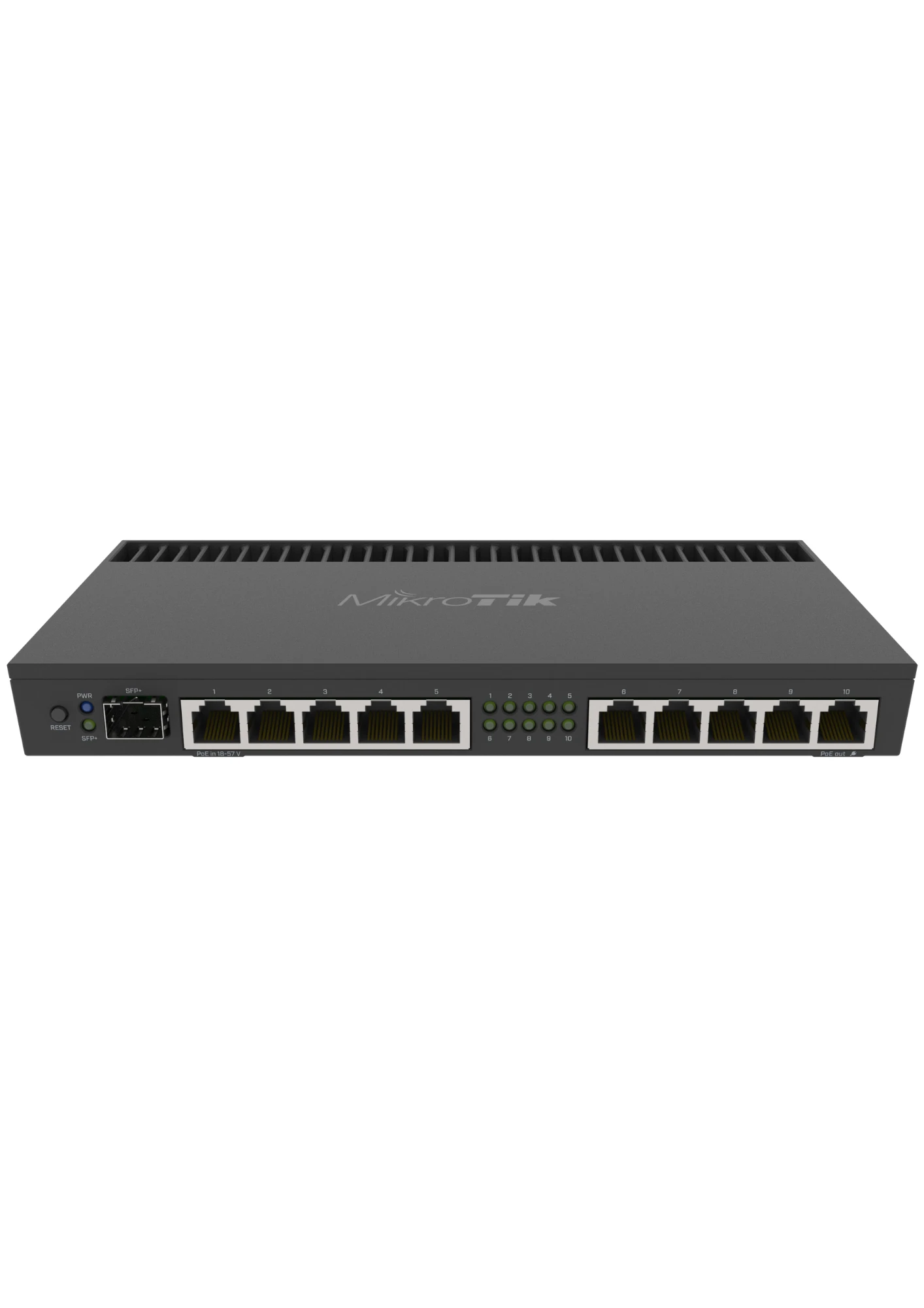 Routeur MikroTik RB4011iGS+RM distribué par EagleVision